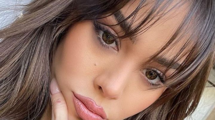 Danna Paola subió la temperatura con un look total black