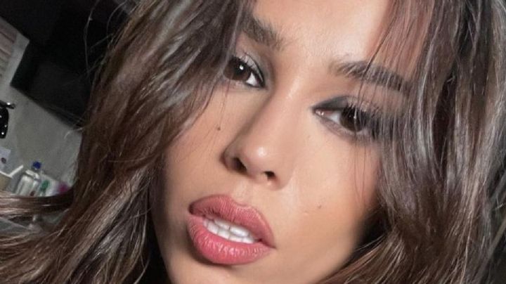 Danna Paola subió la temperatura en conjunto deportivo