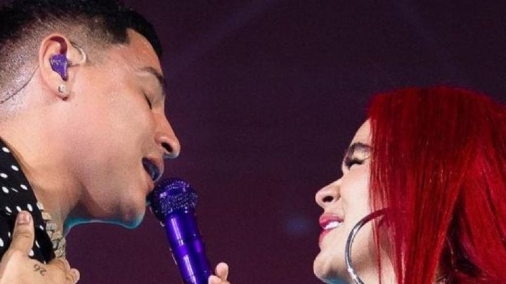 Karol G reveló qué le pareció el concierto que dio junto a Grupo Firme