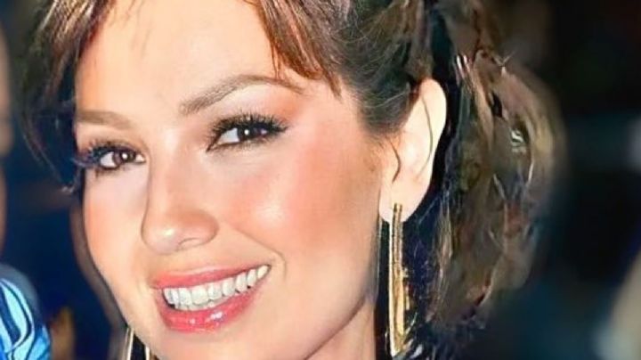 Thalía compartió imágenes junto a Diego Armando Maradona