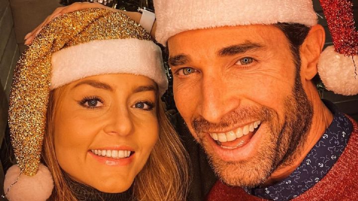Así fue la íntima Navidad de Angelique Boyer y Sebastián Rulli