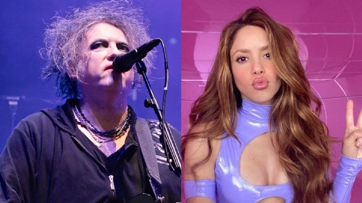 Así fue el emocionante momento entre Shakira y The Cure