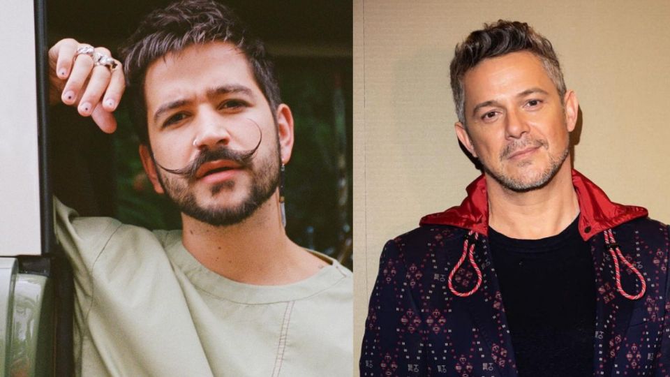 Camilo y Alejandro. Fuente: Instagram @camilo @alejandrosanz
