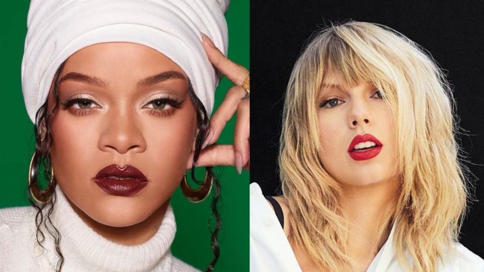 Rihhana. Taylor Swift. Fuente: Instagram @badgalriri @taylorswift