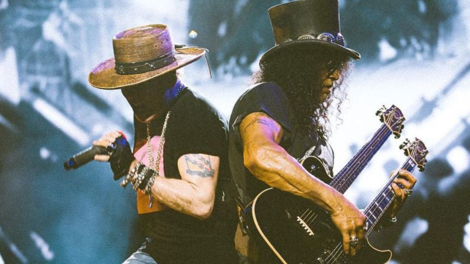 Parte de la banda de los Guns. Fuente: Instagram @gunsnroses
