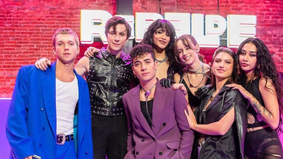 Elenco de Rebelde. Fuente: Instagram @soyrebeldenetflix