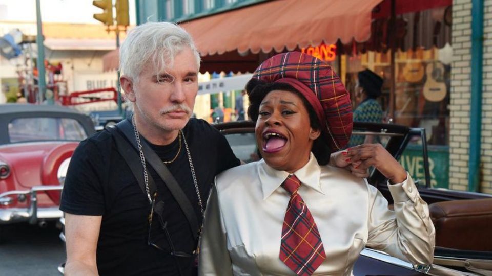 Baz y Shonka. Fuente. Instagram @bazluhrmann