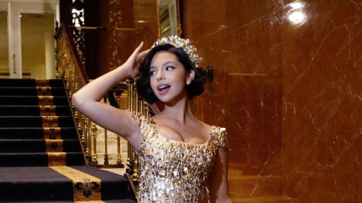 Respira hondo antes de conocer cuánto pagó Ángela Aguilar por su vestido para los Premios Juventud