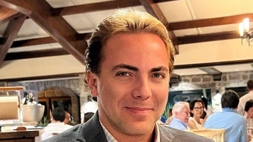 Cristian, posando. Fuente: Instagram @cristiancastro