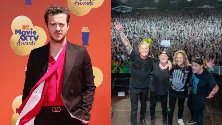 Stranger Things: Joseph Quinn actúa con Metallica en Lollapalooza