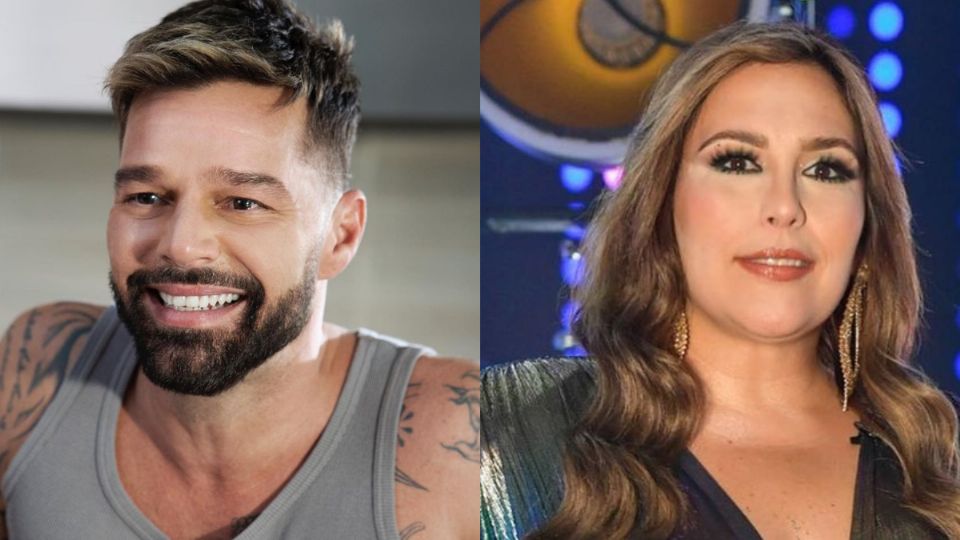 Ricky y Angela. Fuente: Instagram @ricky_martin @angelicavaleoficial