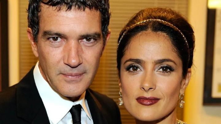 Los detalles de la traumática escena con Antonio Banderas que hizo llorar a Salma Hayek
