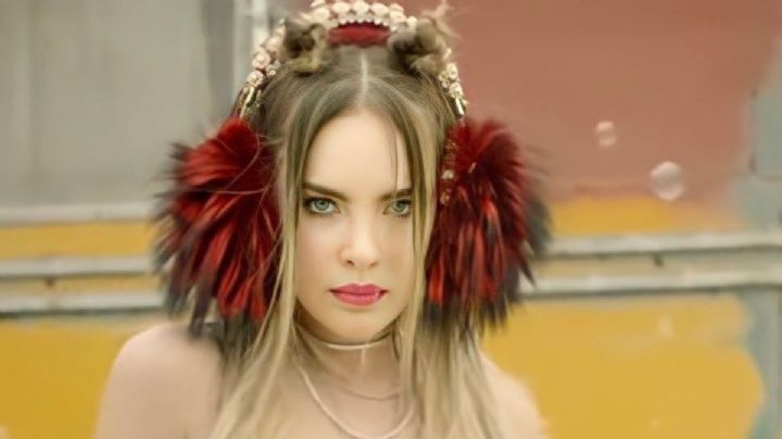 Así fue el día que Belinda intentó romper una manzana con su frente