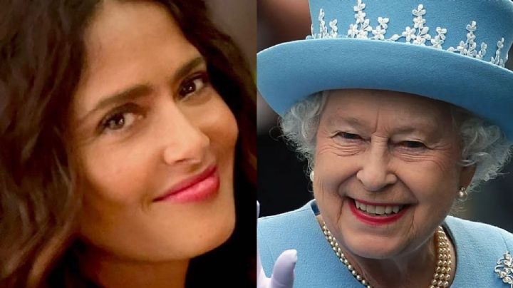 Esta es la enseñanza fundamental que la reina Isabel II le dejó a Salma Hayek