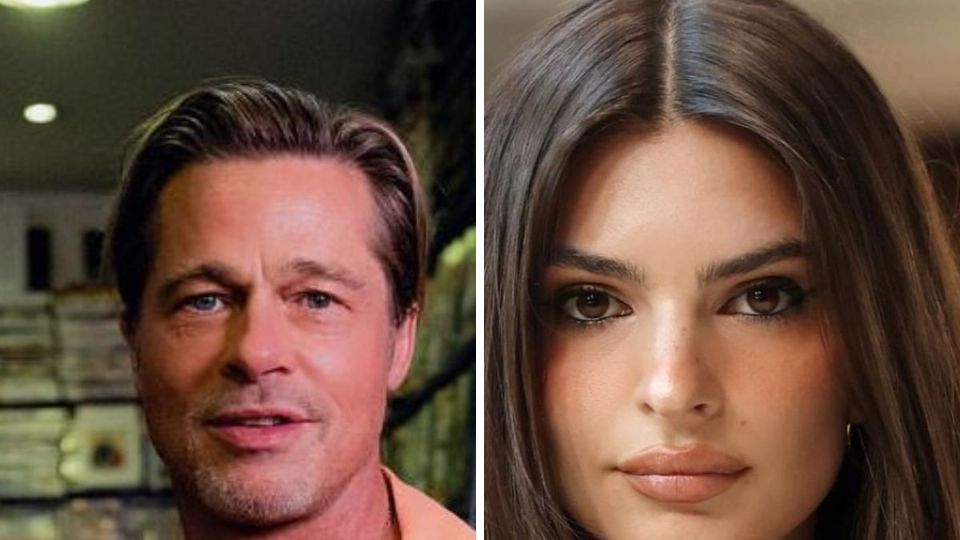 Fuente Instagram @bradpittofficial/@emrata