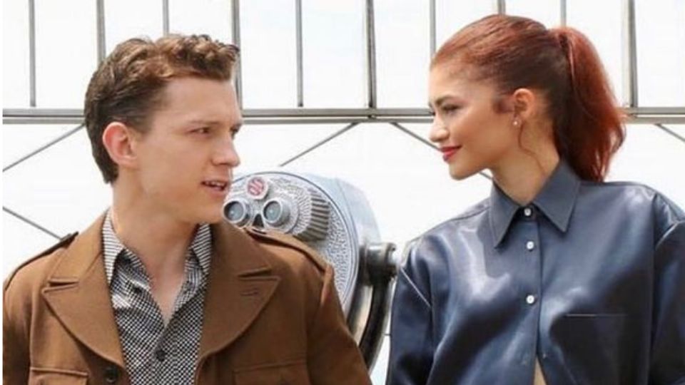 Tom y Zendaya, posando. Fuente: Instagram @tomholland2013