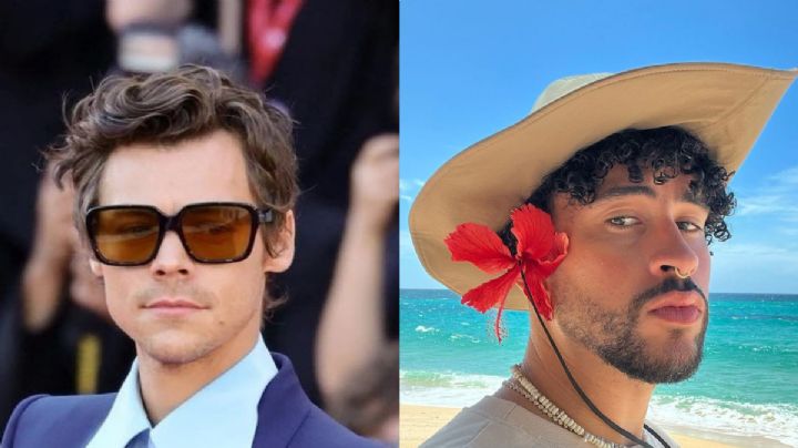 Harry Styles desbarranca a Bad Bunny con un súper beso a Nick Kroll