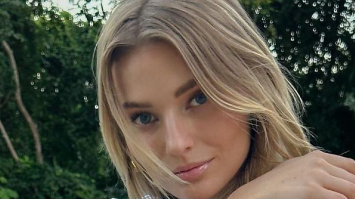 Irina Baeva impone tendencia con conjunto teddy
