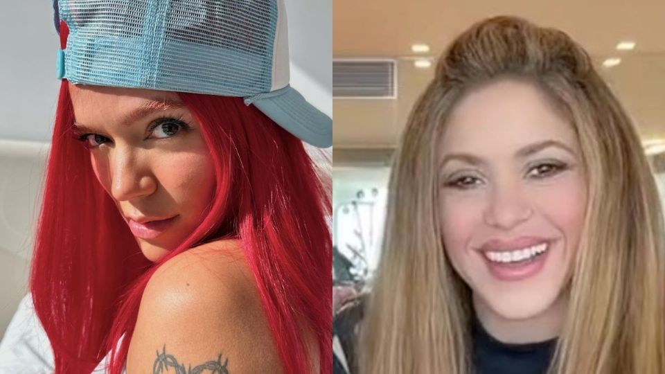 Fuente: Instagram @karolg y @shakira