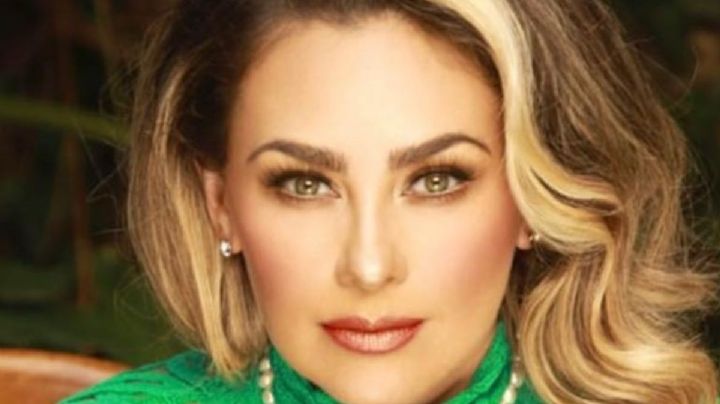 Aracely Arámbula confirma que no le pasan los años con vestido de satén
