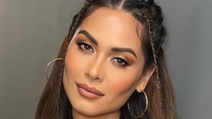 Andrea Meza sacudió el fin de semana con conjunto total black