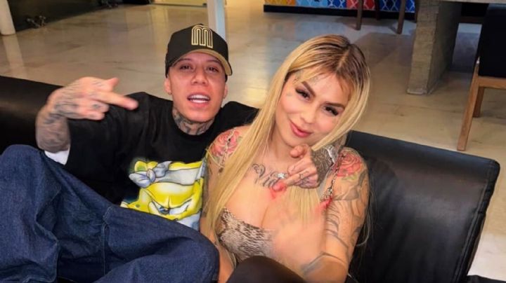 Santa Fe Klan presume a Mona Rodríguez como su novia