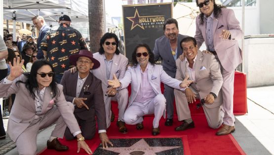 Los Bukis reciben su estrella en el Paseo de la Fama de Hollywood