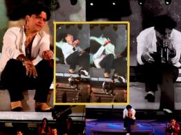 Christian Nodal desata críticas por presentarse aparentemente ebrio en concierto en Jalisco