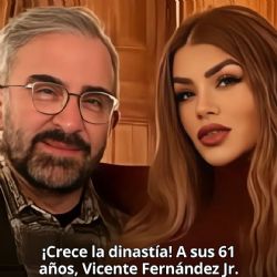 A los 61 años, Vicente Fernández Jr. anuncia que será papá nuevamente